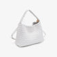 Kaia Woven Crossbody (White)