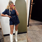 Skyla Denim Romper