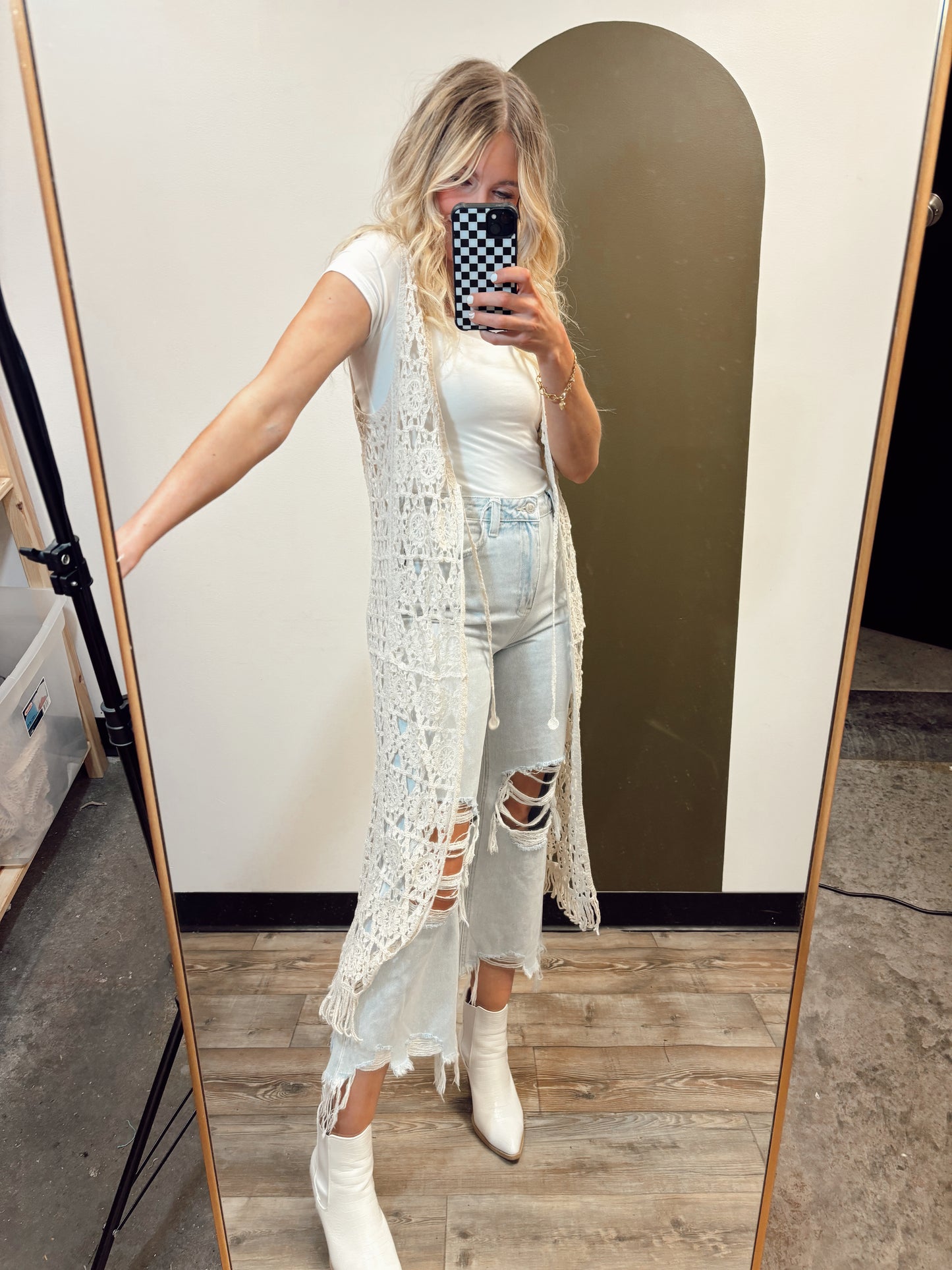 Beach Walk Crochet Cardigan
