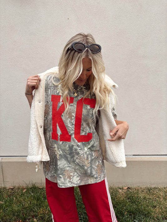 Camo KC Tee