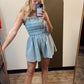 Tina Denim Romper