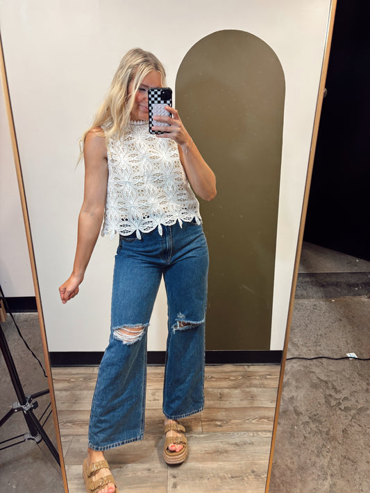 Lissa Lace Top