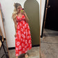 Oahu Tropical Midi Dress