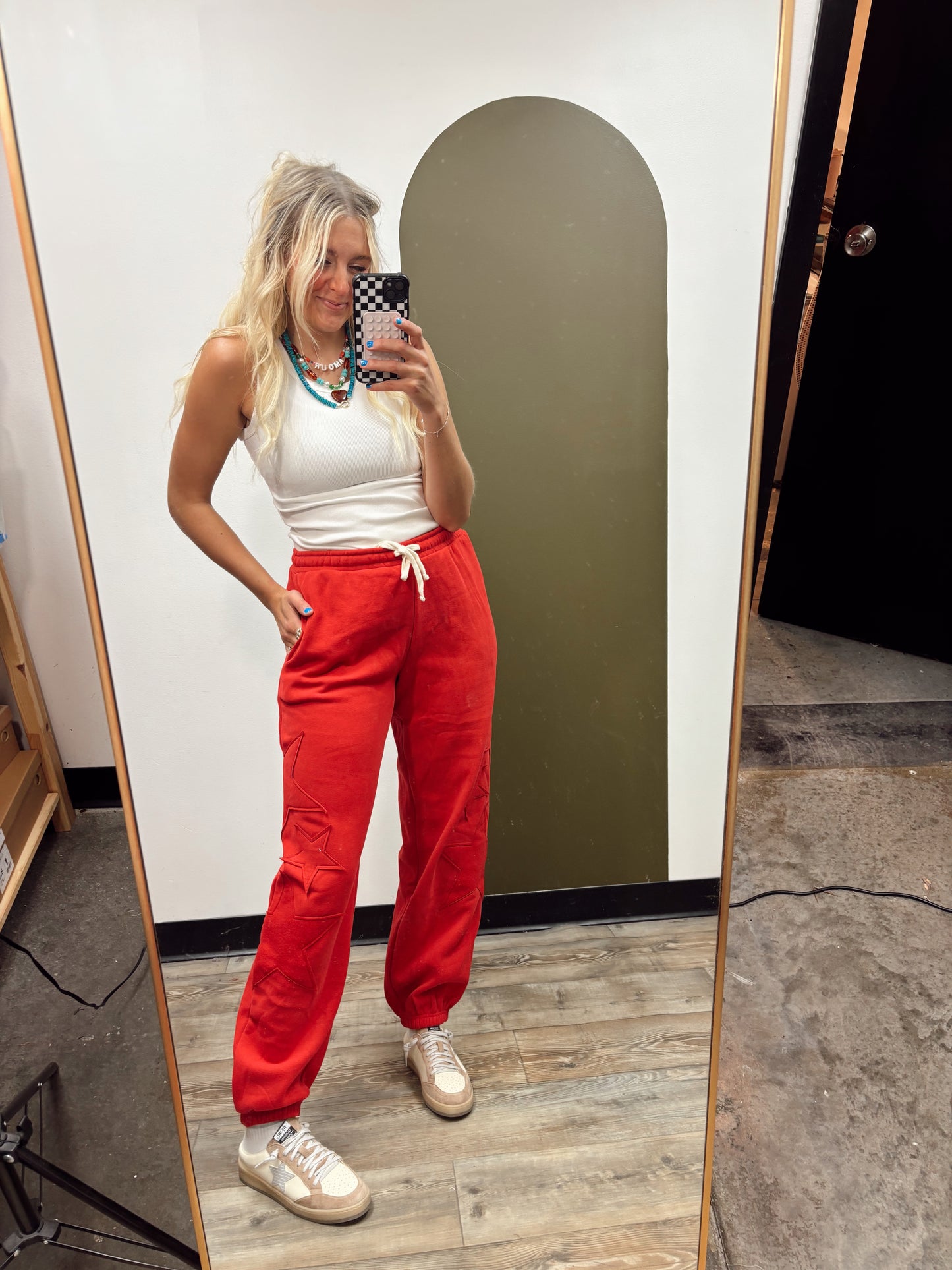 Away Game Sweat Pant (Red)