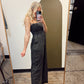 Free To Be Strapless Jumpsuit (Black)