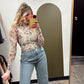Bronwynn Sheer Floral Top