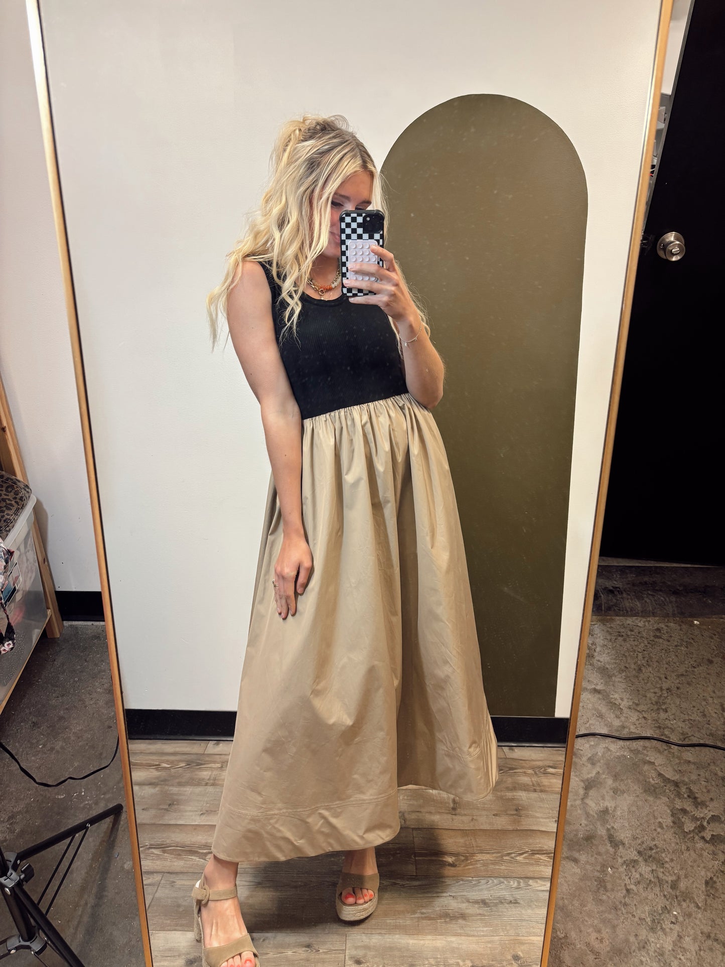 Camille Combo Maxi Dress