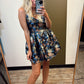 Past Midnight Floral Dress