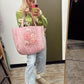 Cherries & Bows Quilted Tote