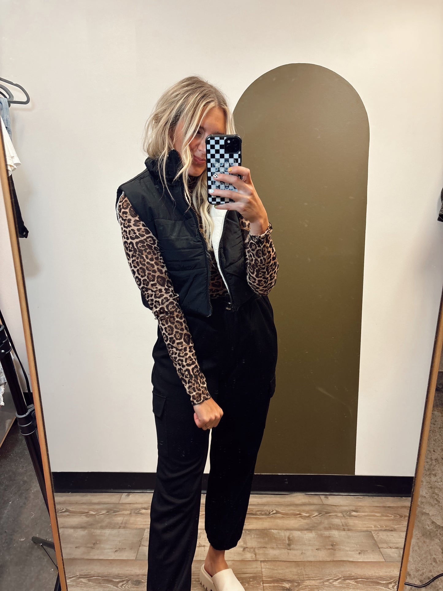 Zariah Reversible Crop Vest