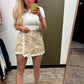 Vacation Mode Print Skort