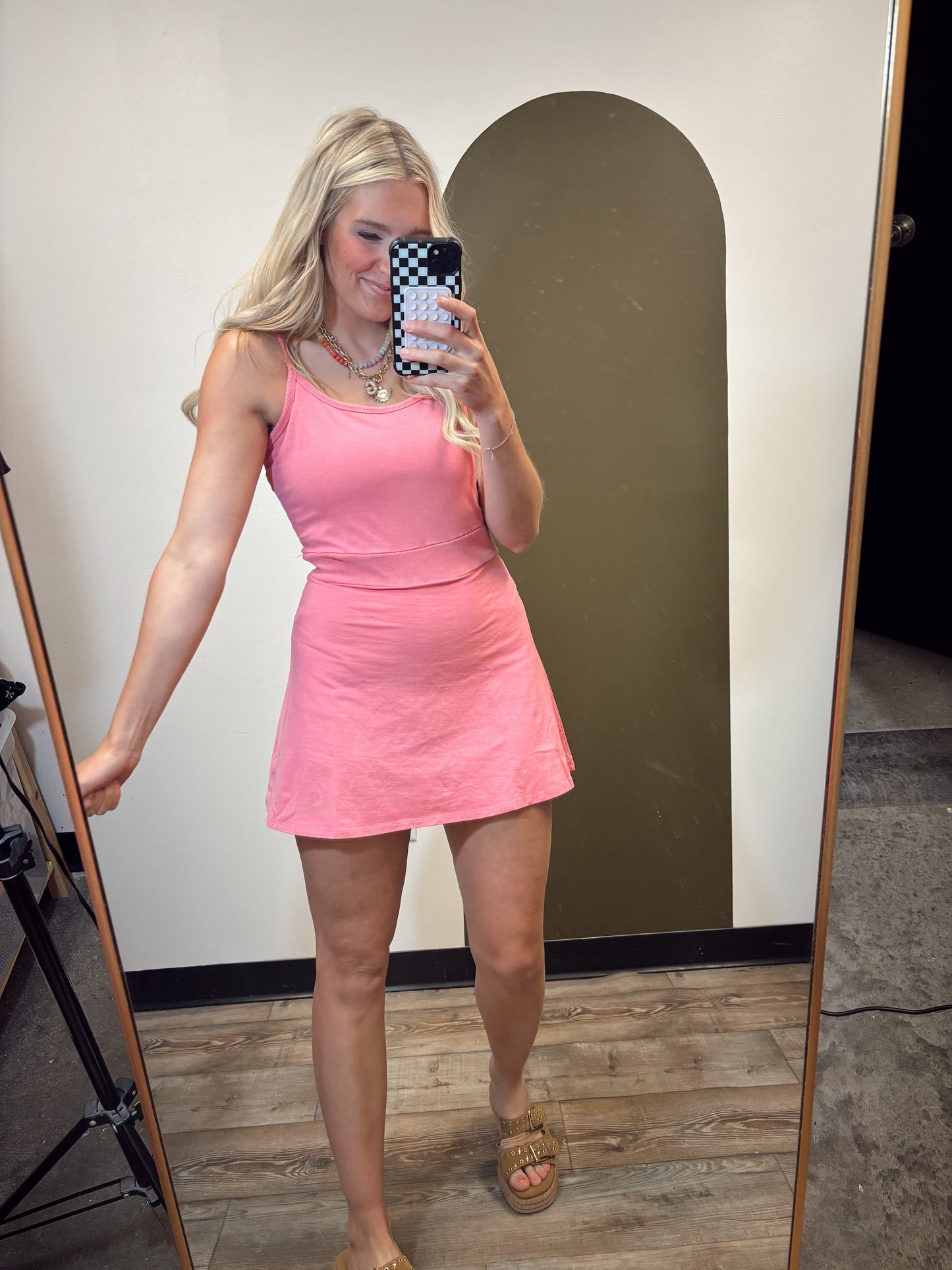 Kimber Skort Dress (Pink)