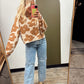 Rosa Flower Sweater (Taupe)