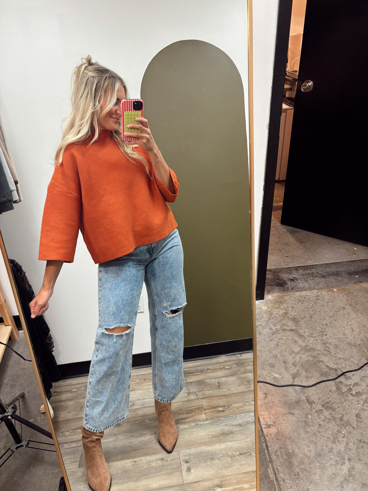 Not So Casual Top (Ginger)