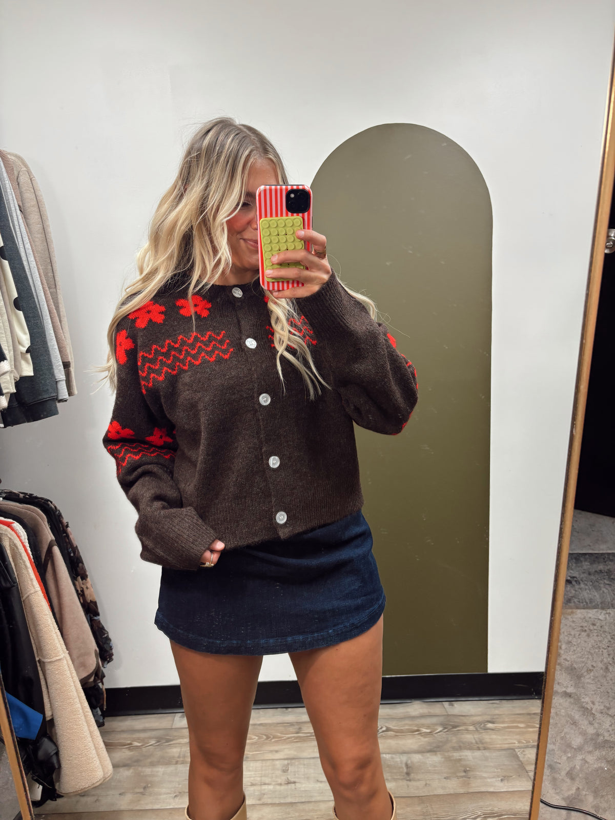 Primrose Contrast Cardigan