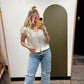 Jamie S/S Button Cardy (Cream)