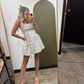Henleigh Print Mini Dress