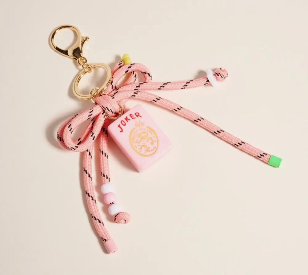 Mahjong Joker Keychain
