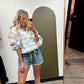 Addison Stripe Pullover (Blue/Grey)