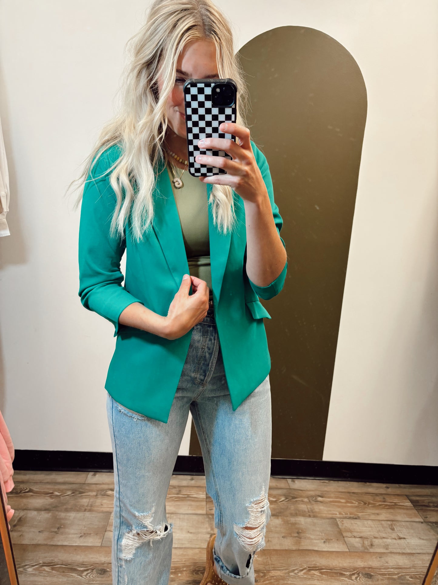 Boardroom to Bar Blazer (Green)
