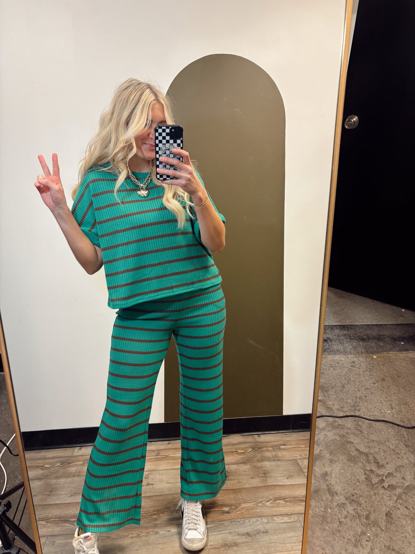 Brighter Days Stripe Set (Green)