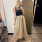 Camille Combo Maxi Dress