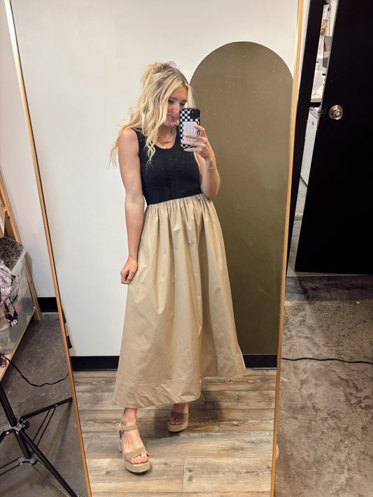 Camille Combo Maxi Dress