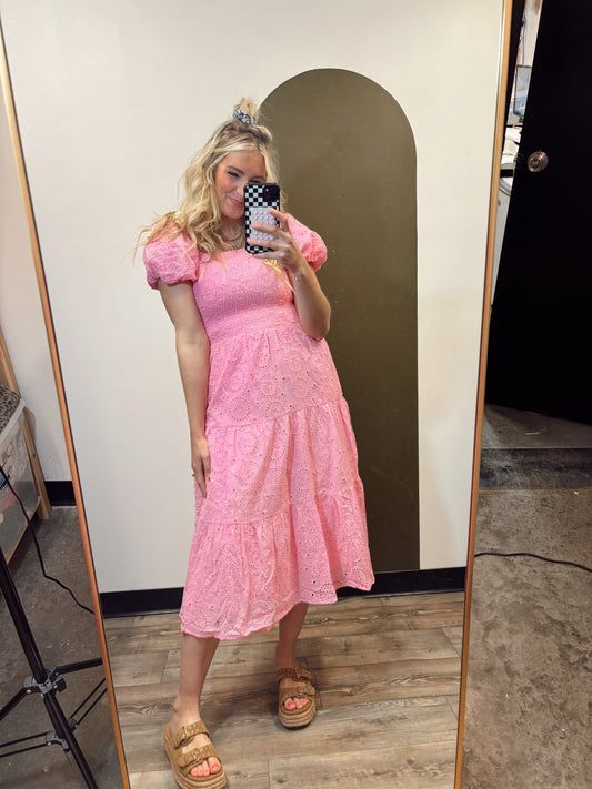 Easter Best Maxi Dress (Pink)