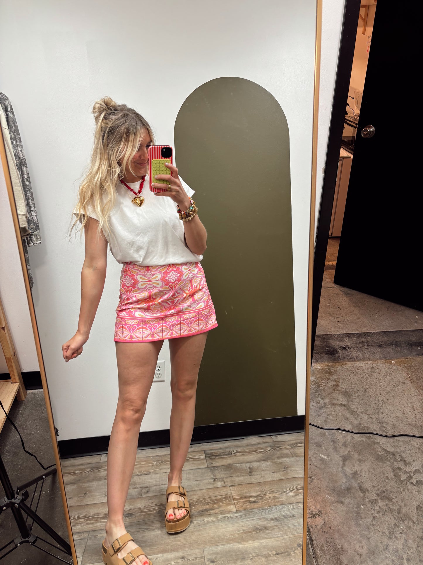 Willa Print Skort