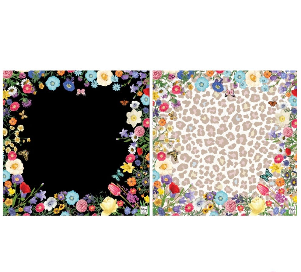 Double the Fun/Floral Double Sided Mat