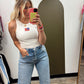Flag Beaded Tank