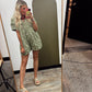 Daisy Button Romper