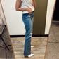 Daisy Wide Leg Flare Jean