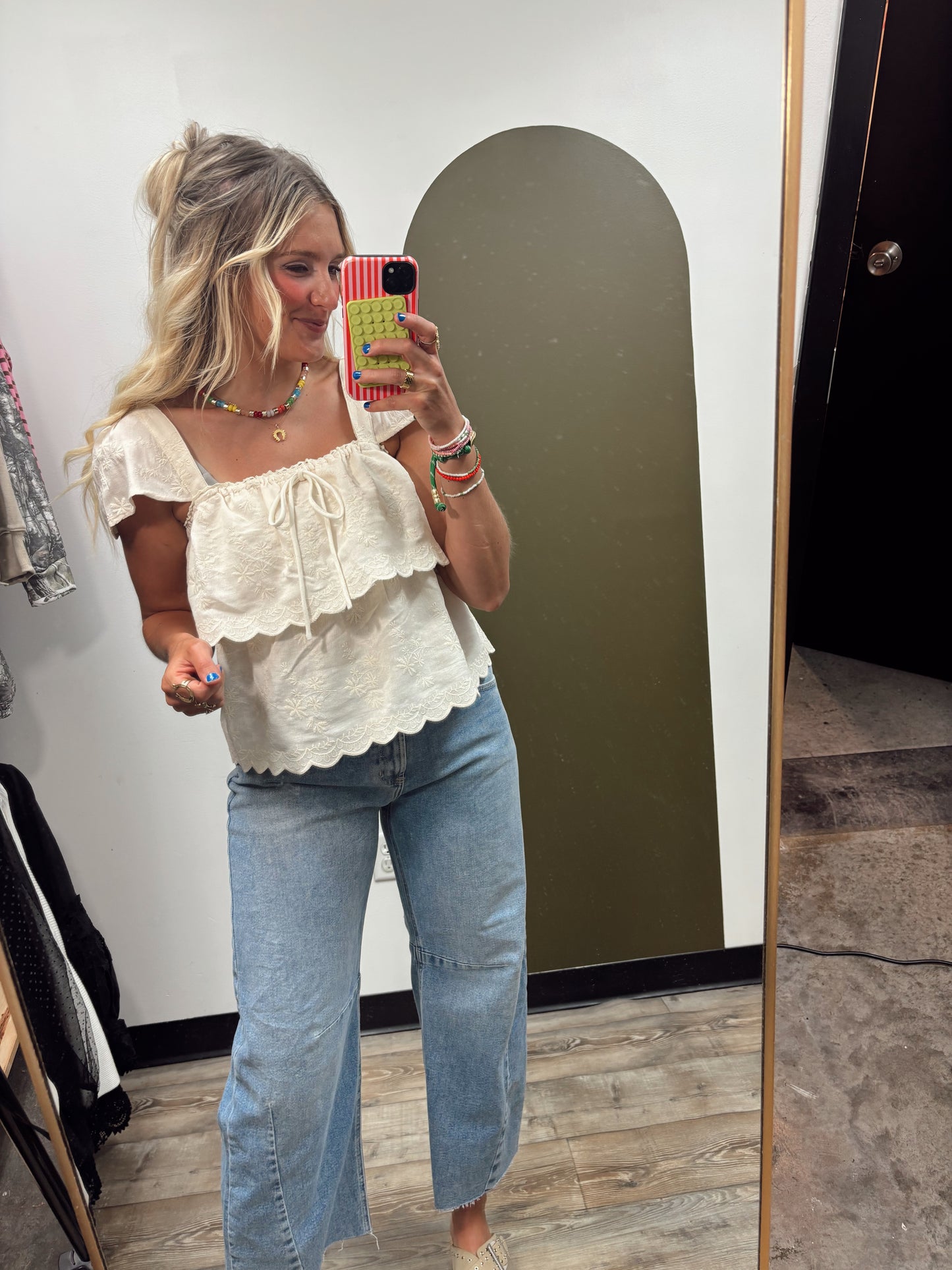 Marissa Detail Tie Tank