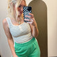 Anchor Up Tank (Cream)