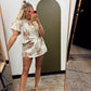 Margot Floral Skort Set