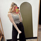 Polka Dot Sheer Top