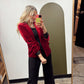 Velvet Dreams Blazer (Magenta)