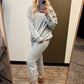 Babe In Bows Set (Grey)
