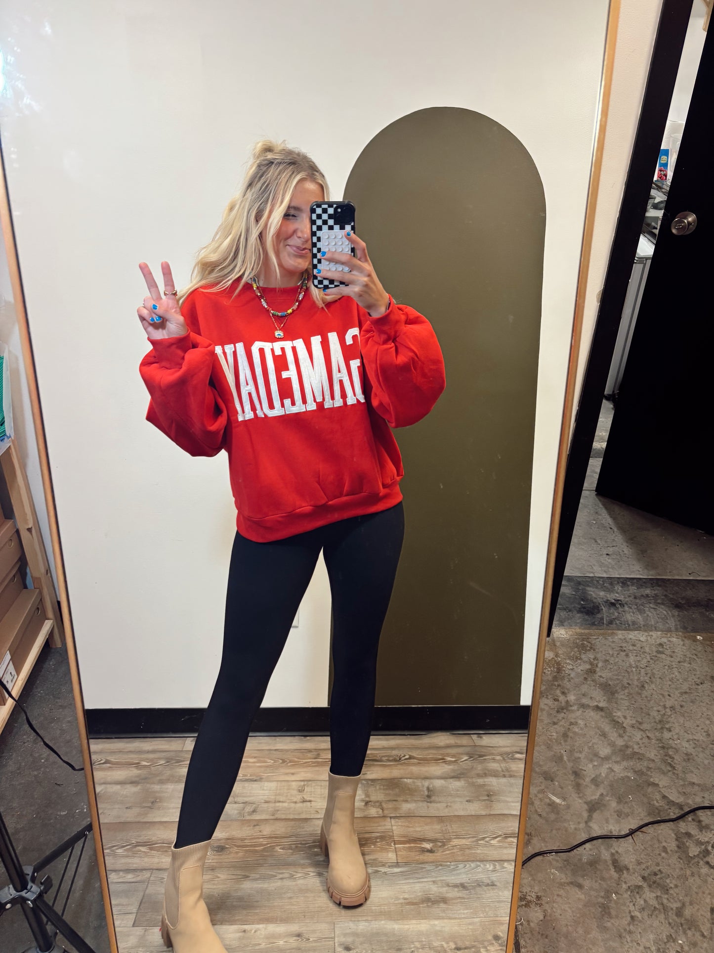 Gameday Sweatshirt (Red)