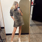 Rayna Leopard Collar Dress