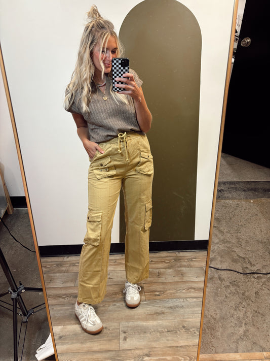 Kieren Cargo Pant (Mustard)