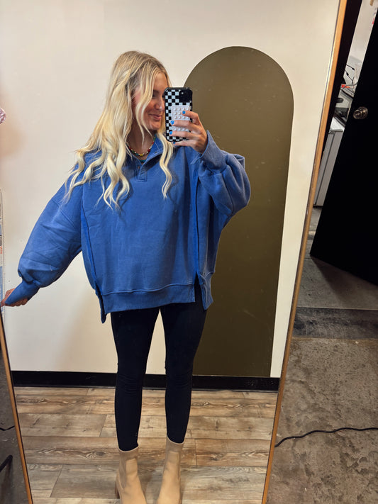Paris Pullover (Blue)