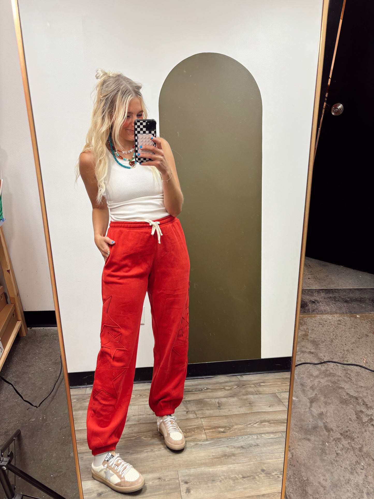Away Game Sweat Pant (Red)