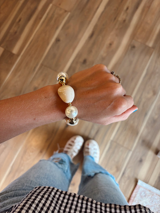 Its A Neutral Beaded Bracelet