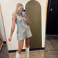 Oversize Collar Leopard Romper