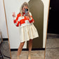 Rochelle 2fer Dress (Red)