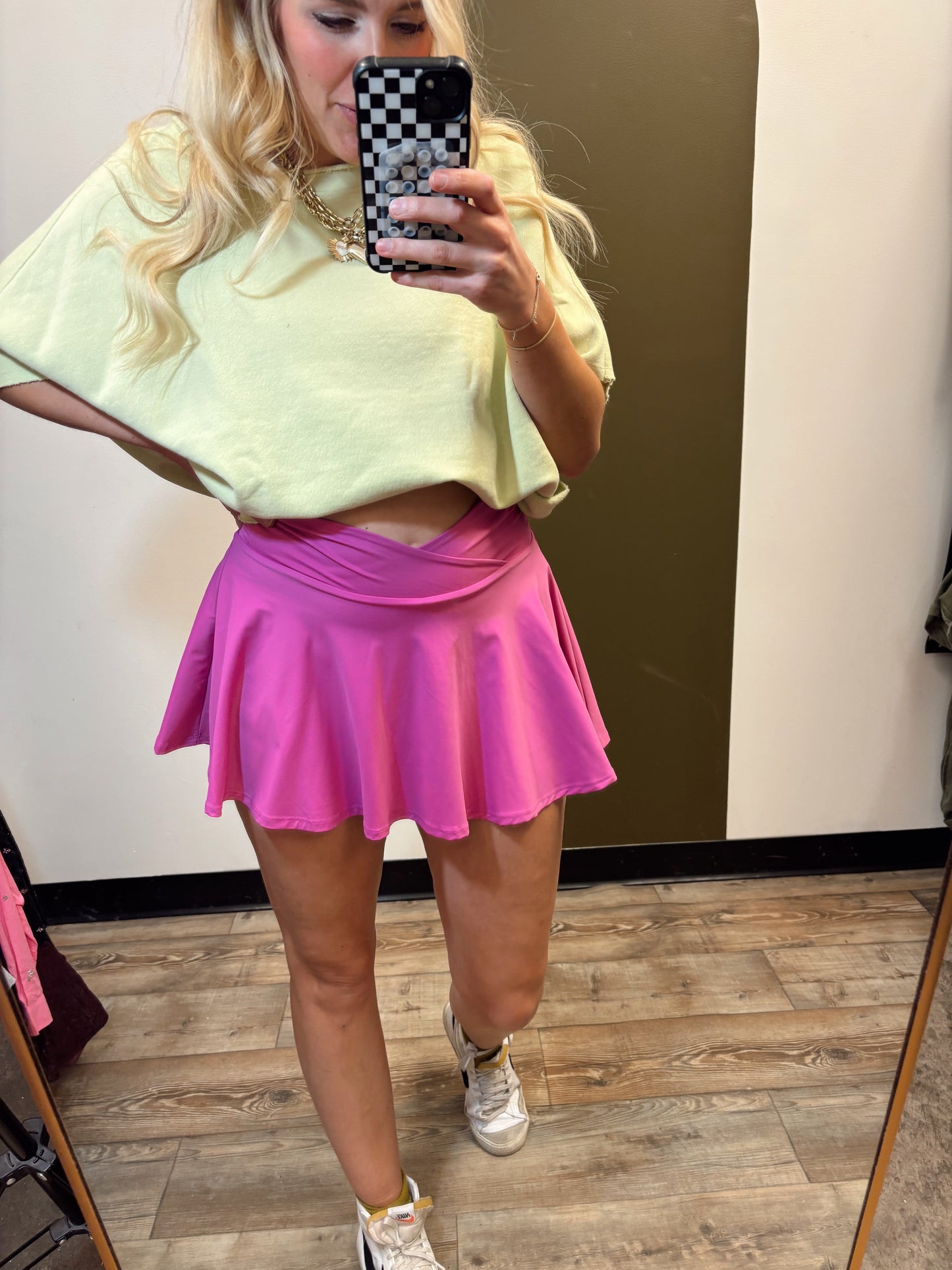 Go The Mile Skort (Orchid)