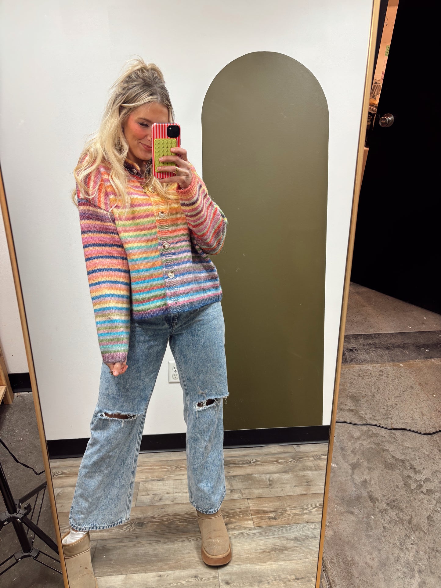 Rainbow Sky Cardigan