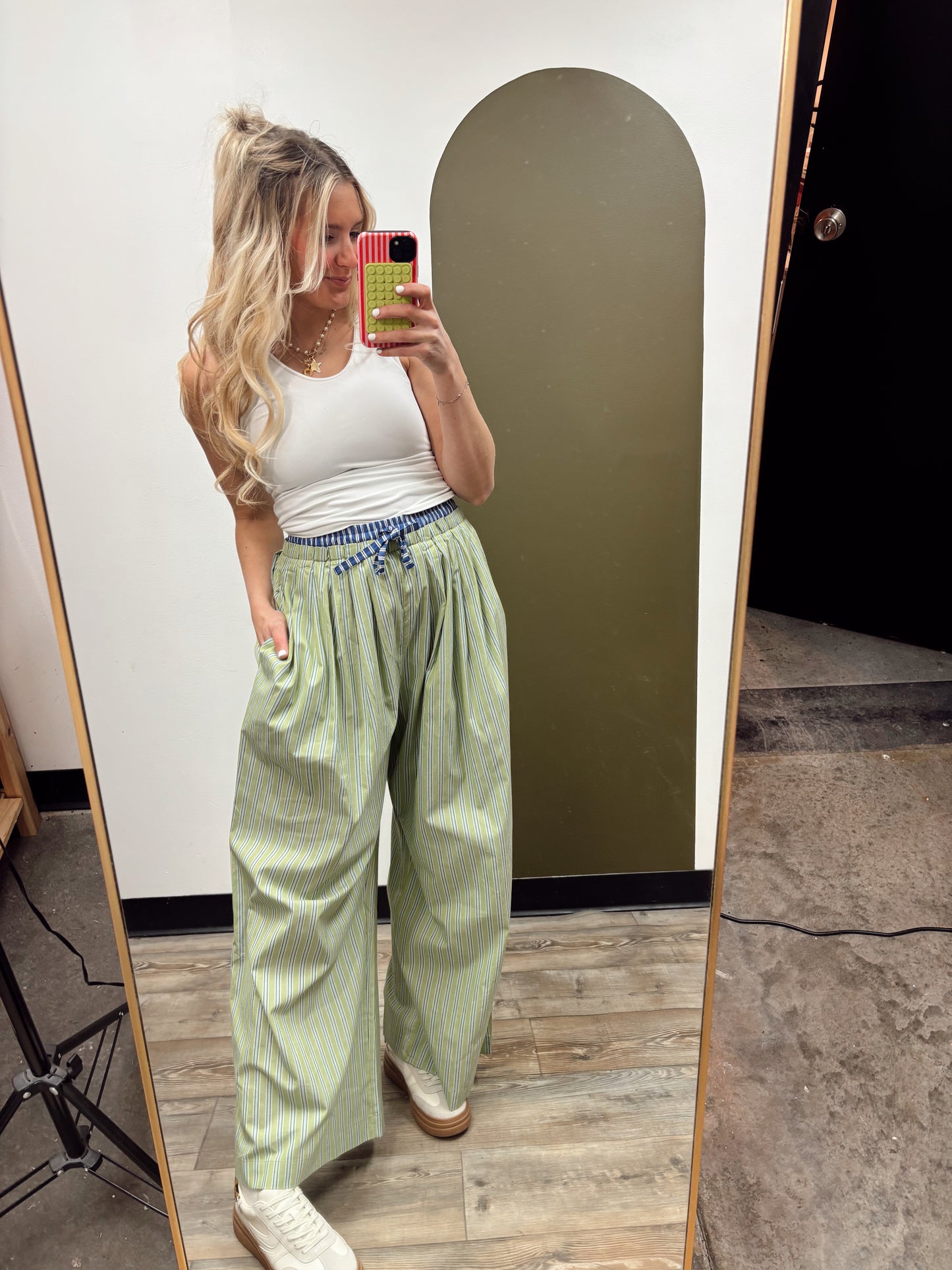 Elena Boxer Pant (Green)